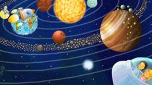 Обложка курса ««Солнечная система детям».» на Stepik