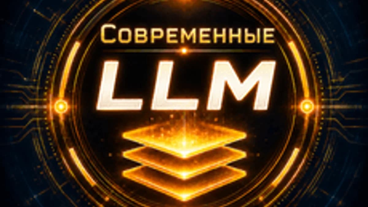 Обложка курса «Современные LLM — 2026» на Stepik
