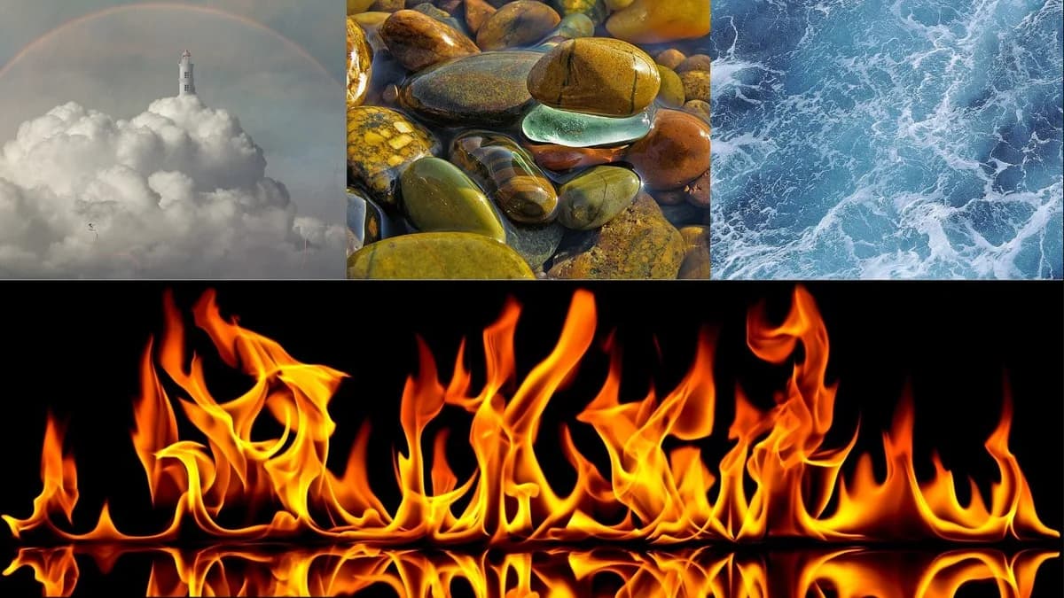 Обложка курса: Стихии (Ольга Базанова). Площадка: Складчина.biz
