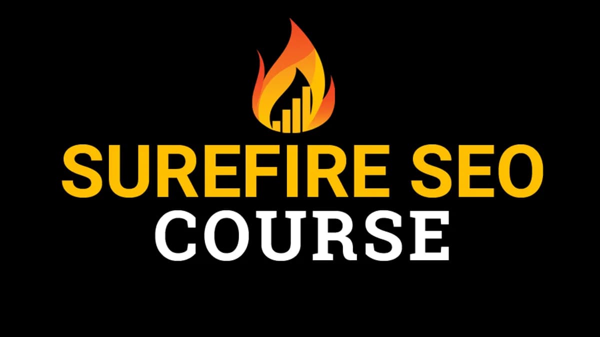 Обложка курса: Surefire SEO Course [Stephen Hockman]. Площадка: Складчик