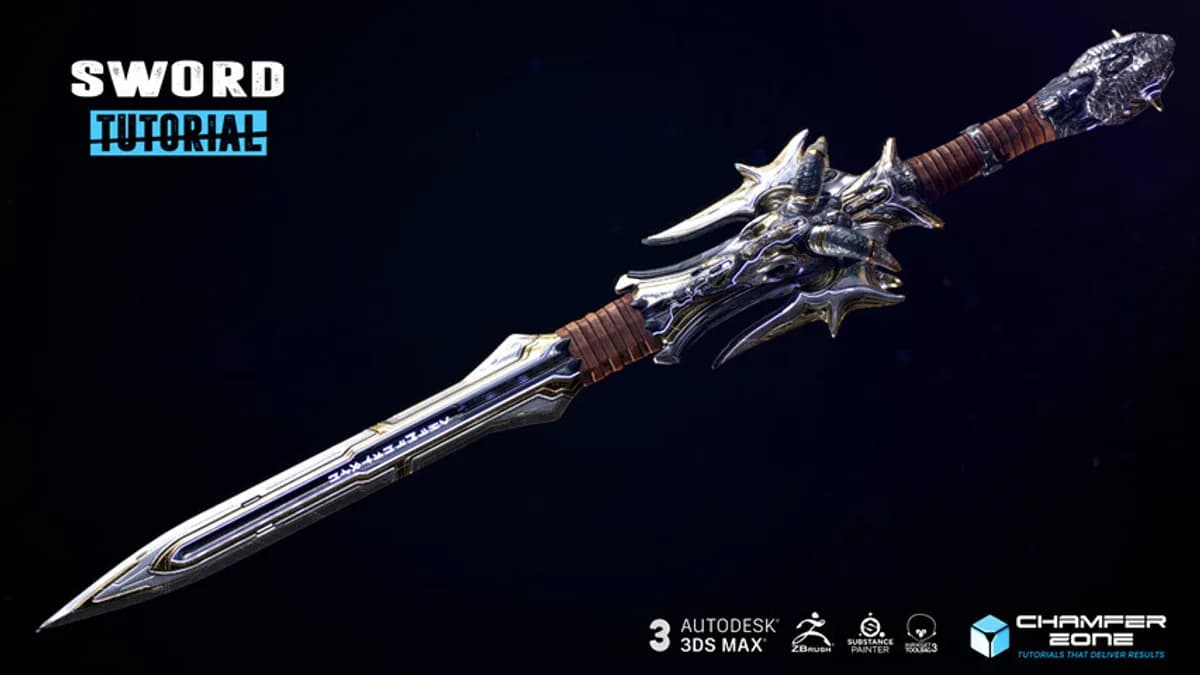 Обложка курса: SWORD Tutorial – COMPLETE EDITION [FlippedNormals] [Tim Bergholz]. Площадка: Складчик