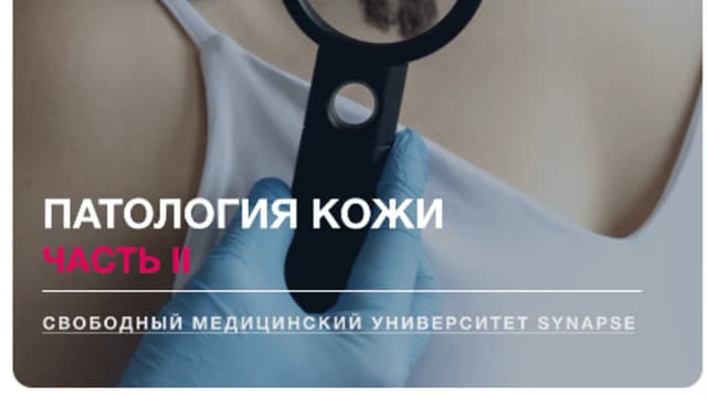 Обложка курса: [Synapse] Методичка по патологии кожи. Часть II. Площадка: Складчина.biz