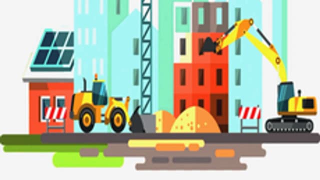 Обложка курса «Технологические процессы в строительстве» на Stepik