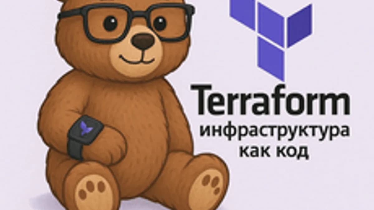 Обложка курса «Terraform: инфраструктура как код» на Stepik