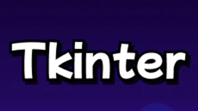 Обложка курса «Tkinter: библиотека для создания GUI» на Stepik