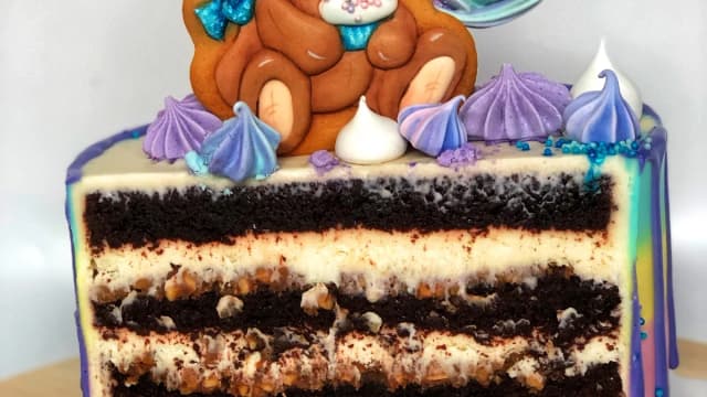 Обложка курса: Торт с мишкой [Анна Галич]. Площадка: Складчик