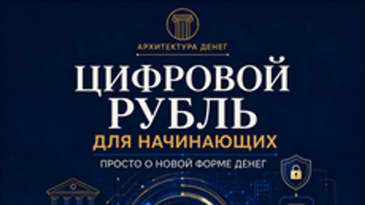 Обложка курса «Цифровой рубль для начинающих» на Stepik