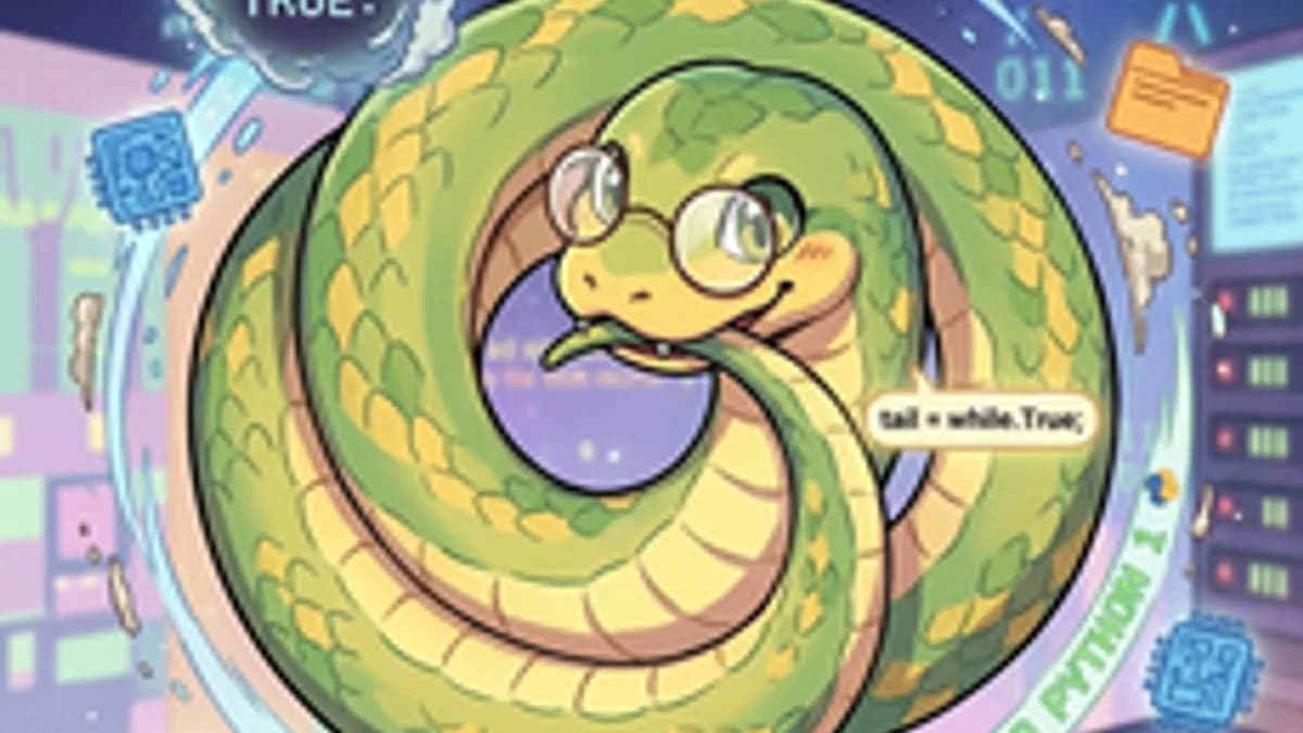 Обложка курса «Циклы в Python» на Stepik