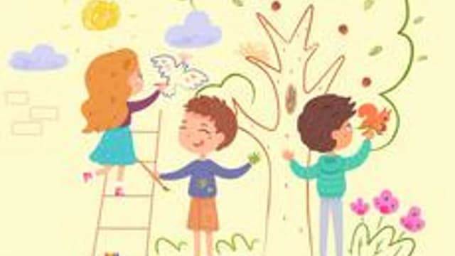 Обложка курса «Творческое развития детей 5-7 лет» на Stepik