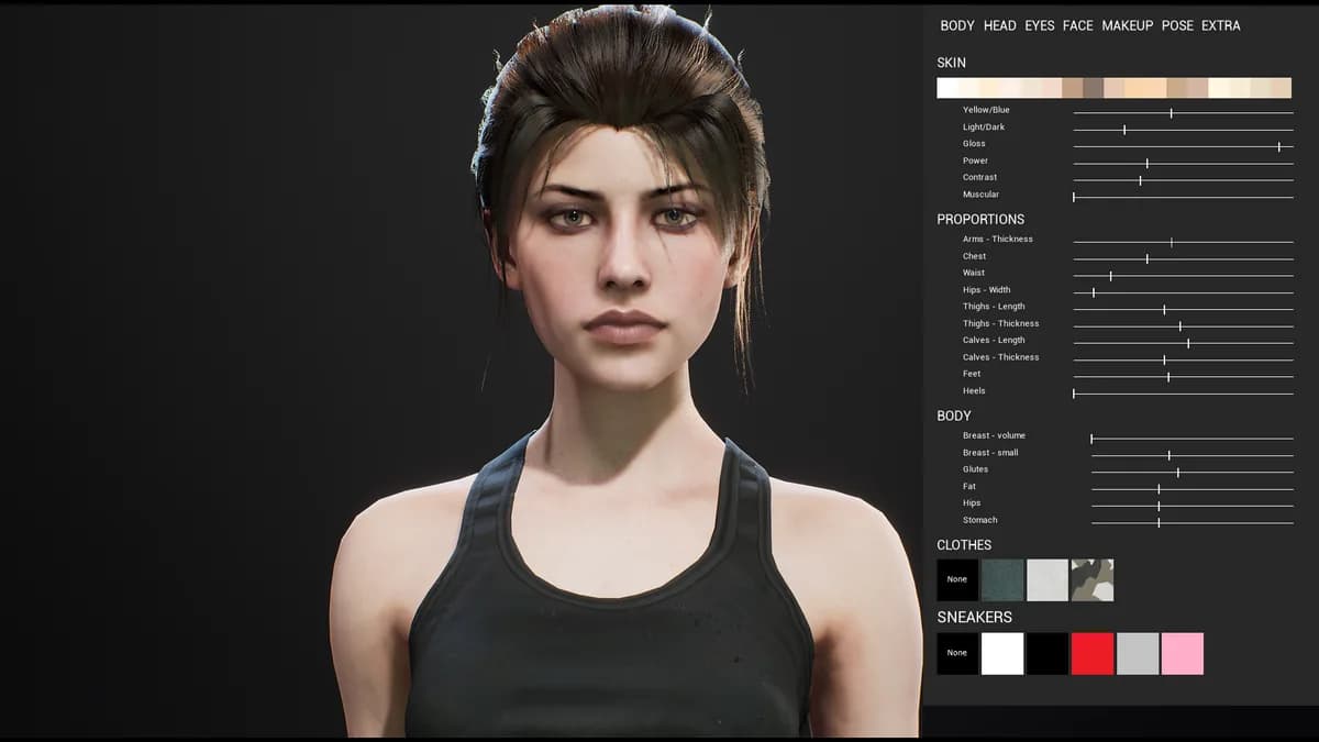 Обложка курса: [Unreal] Character Customization: Female. Площадка: Складчик