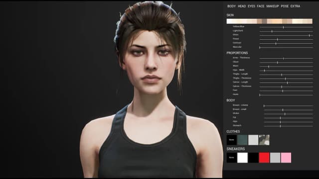 Обложка курса: [Unreal] Character Customization: Female. Площадка: Складчик
