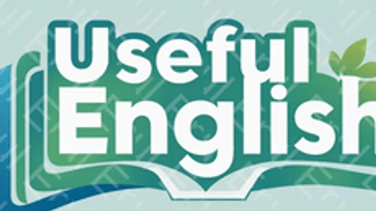 Обложка курса «Useful English» на Stepik