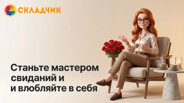 Обложка курса: Успешные свидания [TutorPlace] [Ксения Чердакова]. Площадка: Складчик