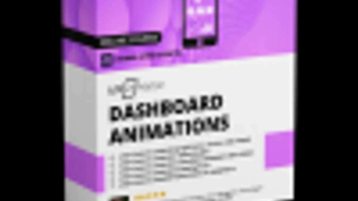 Обложка курса: [UXInMotion] Dashboard Animations. Площадка: Складчик