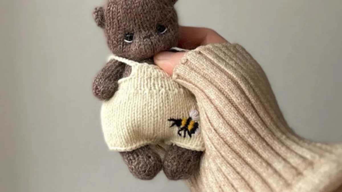 Обложка курса: [Varenka.toys] Мишка Тео (Марина Пяжиева). Площадка: Складчина.biz