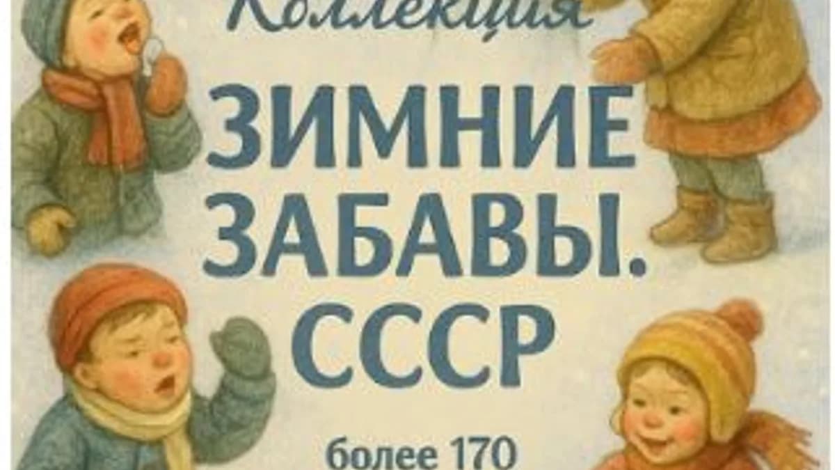 Обложка курса: [Ватные игрушки] Зимние забавы. СССР [toyidea]. Площадка: Складчик