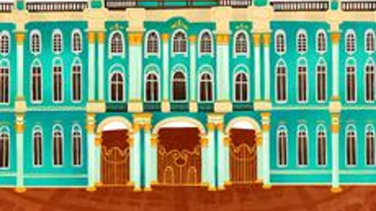 Обложка курса «Вечер в стенах Эрмитажа» на Stepik
