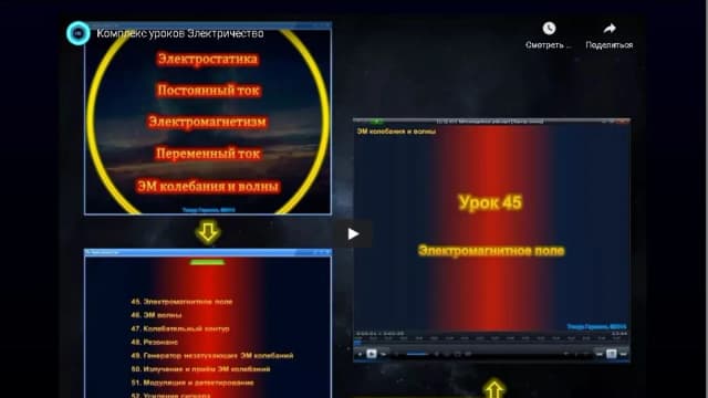 Обложка курса: Видеокурс "Электричество" [Тимур Гаранин]. Площадка: Складчик