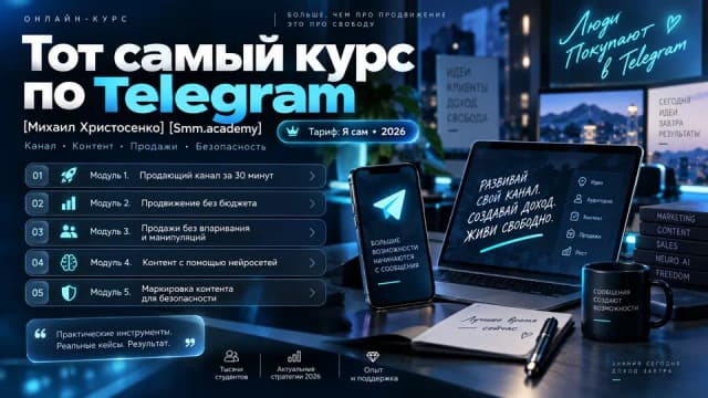 Тот самый курс по Telegram