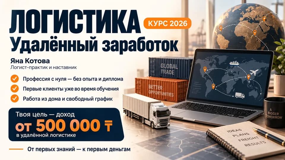 Логистика. Удалённый заработок