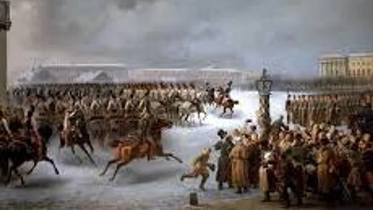 Обложка курса «Восстание декабристов» на Stepik