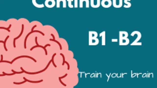 Обложка курса «Все о временах: Present Continuous B1-B2» на Stepik