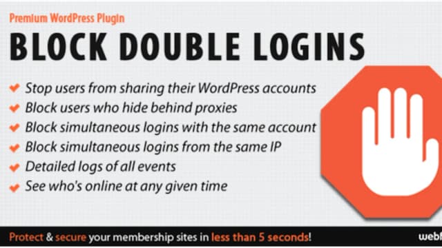Обложка курса: WP Block Double Logins. Площадка: Складчик