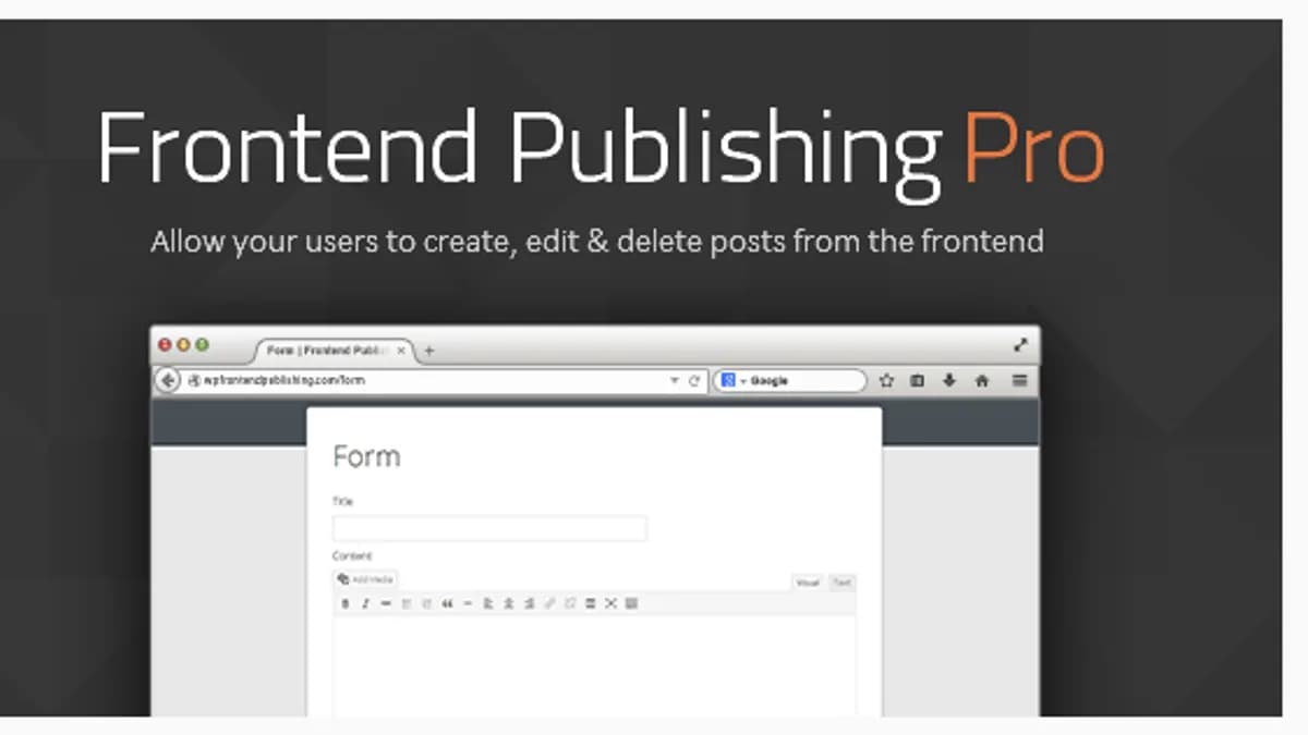 Обложка курса: [WP] Frontend Publishing Pro. Площадка: Складчик