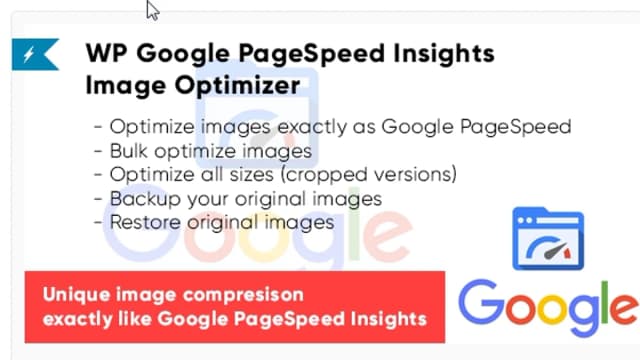Обложка курса: [WP] GооglеPagеSpееd Imagе Оptimizеr. Площадка: Складчик