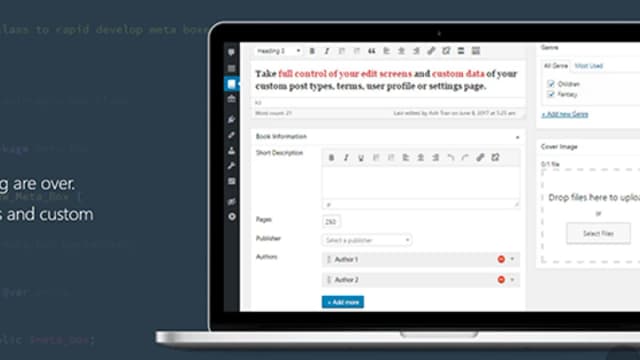 Обложка курса: [WP] Meta box - Кастомные поля для профессионалов Wordpress. Площадка: Складчик