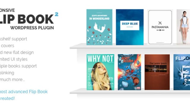 Обложка курса: [WP] Responsive FlipBook. Площадка: Складчик