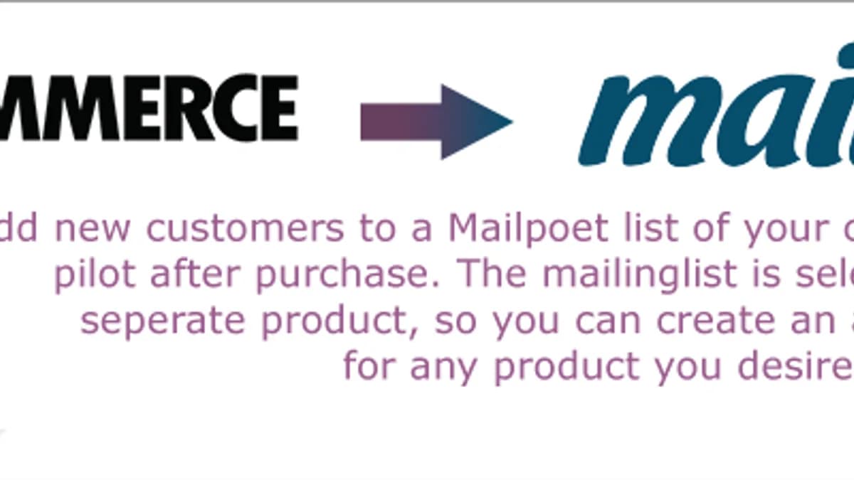 Обложка курса: [WP] Woocommerce Mailpoet Link. Площадка: Складчик