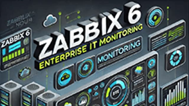 Обложка курса «Zabbix 6. Мониторинг IT инфраструктуры предприятия» на Stepik