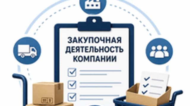 Обложка курса «Закупочная деятельность компании (2026)» на Stepik