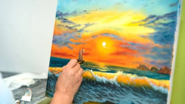 Обложка курса: [ZartSchool] Видеокурс «Морской пейзаж» (Татьяна Зубова). Площадка: Складчина.biz