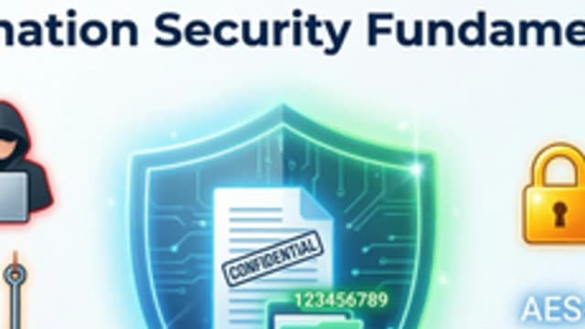 Обложка курса «Защита информации» на Stepik