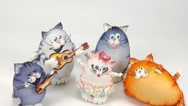 Обложка курса: [Зефир] Коты из зефира [Ольга Куликова]. Площадка: Складчик