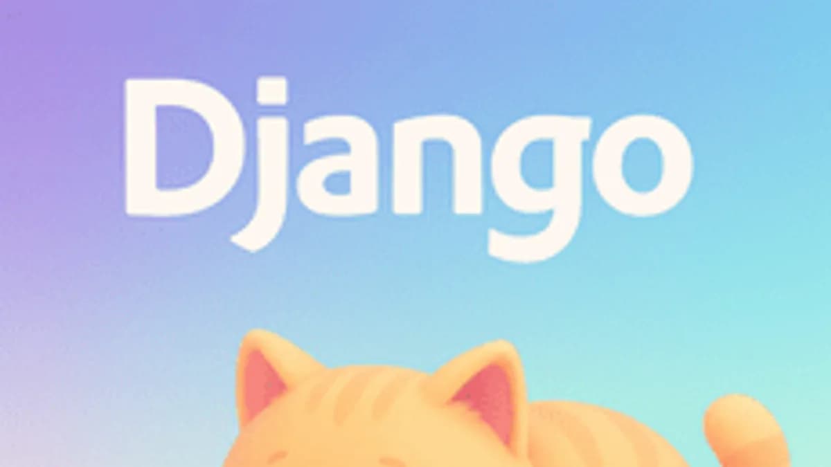 Обложка курса «Знакомьтесь, Django» на Stepik