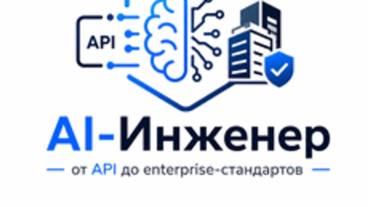 Обложка курса «AI-Engineer: от API до enterprise-стандартов» на Stepik