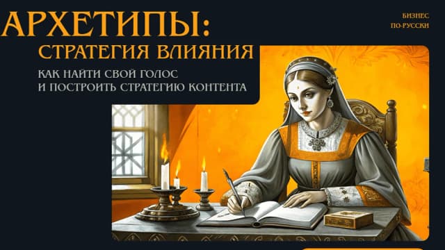 Обложка курса: Архетипы: стратегия влияния. Тариф 1 (Майя Богданова, Ольга Жинжикова). Площадка: Складчина.biz