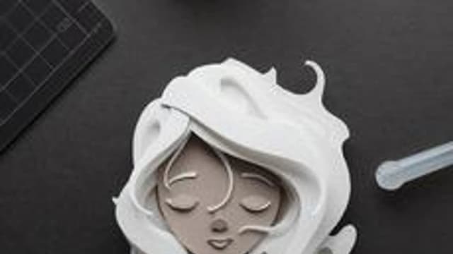Обложка курса «Бумагопластика» на Stepik