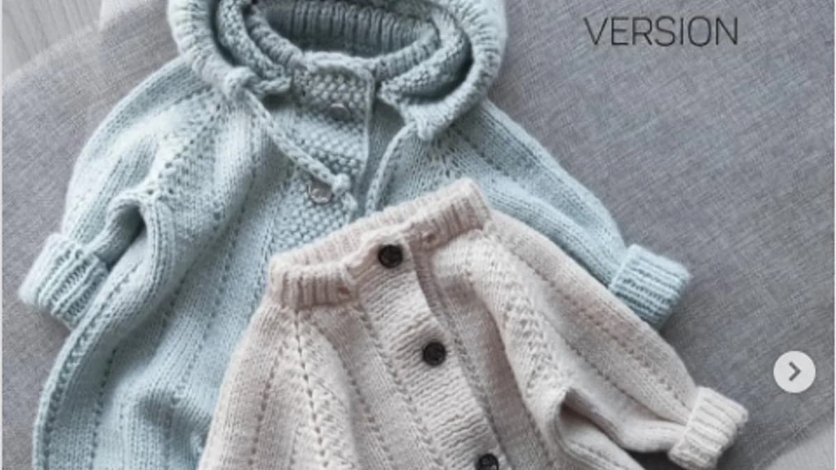 Обложка курса: Детский комбинезон со съёмным капюшоном «Pretty_classic_version» (filatova_knitwear). Площадка: Складчина.biz