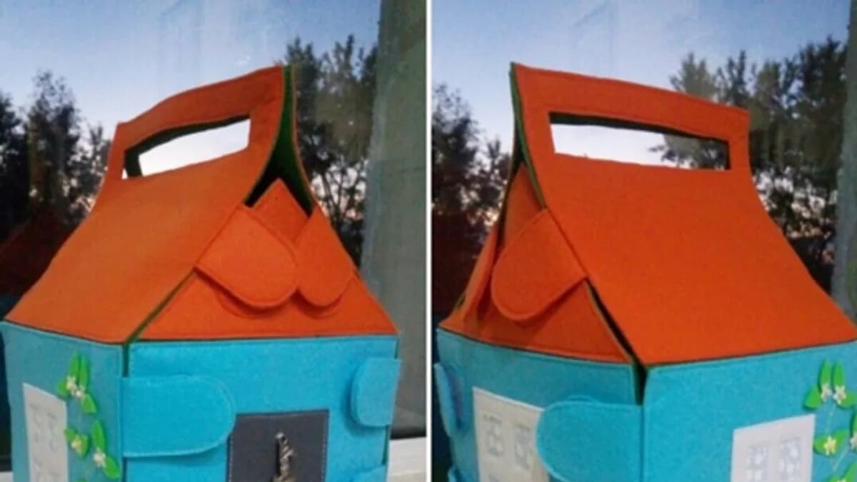 Обложка курса: «Домик-Дорога» из фетра (Наталья Балабина). Площадка: Складчина.biz