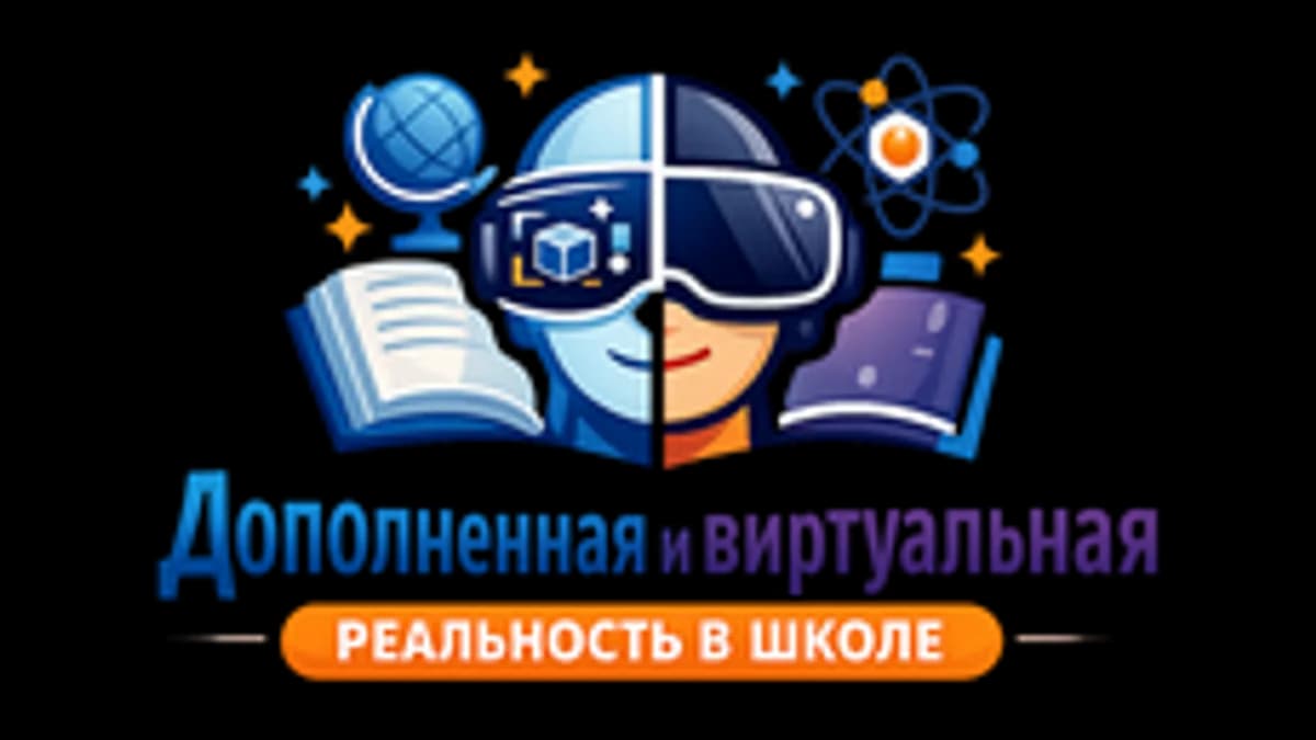 Обложка курса «Дополненная и виртуальная реальность в школьном образовании» на Stepik