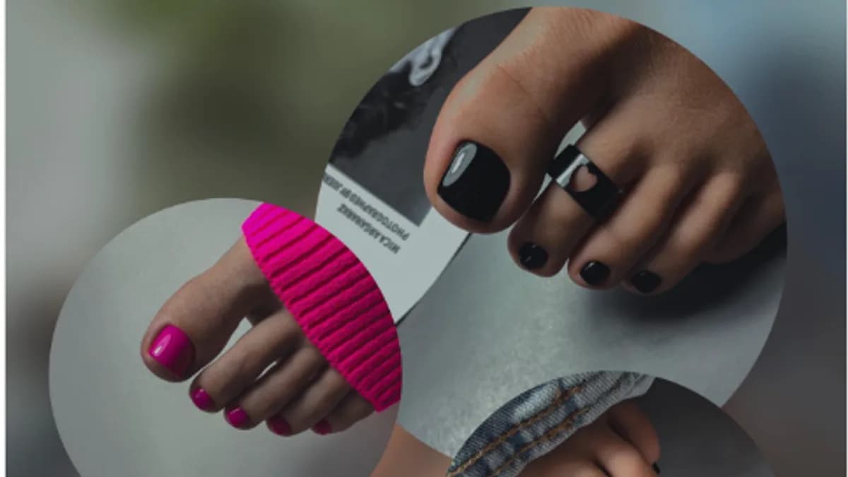 Обложка курса: Инстаграмный педикюр (km_nailblog). Площадка: Складчина.biz