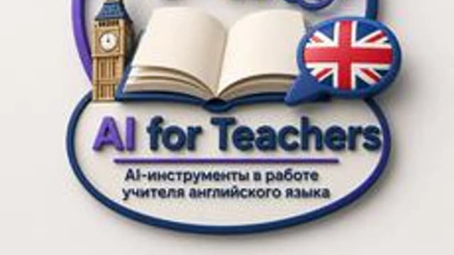 Обложка курса «Использование AI-инструментов в работе учителя английского языка» на Stepik