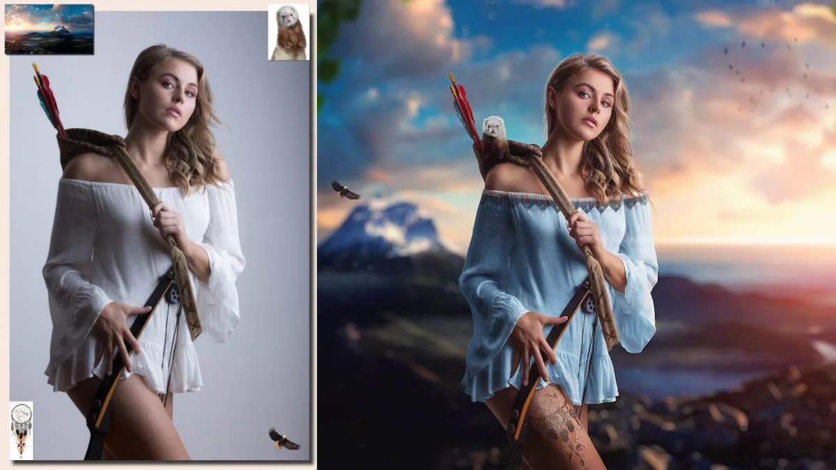 Обложка курса: Художественная обработка фото (Артём Серов). Площадка: Складчина.biz