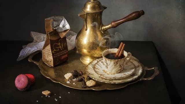 Обложка курса: Кофе по турецки (Светлана Иванова-Новикова). Площадка: Складчина.biz