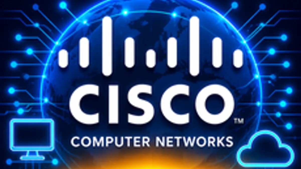 Обложка курса «Компьютерные сети: Практический курс на основе Cisco» на Stepik