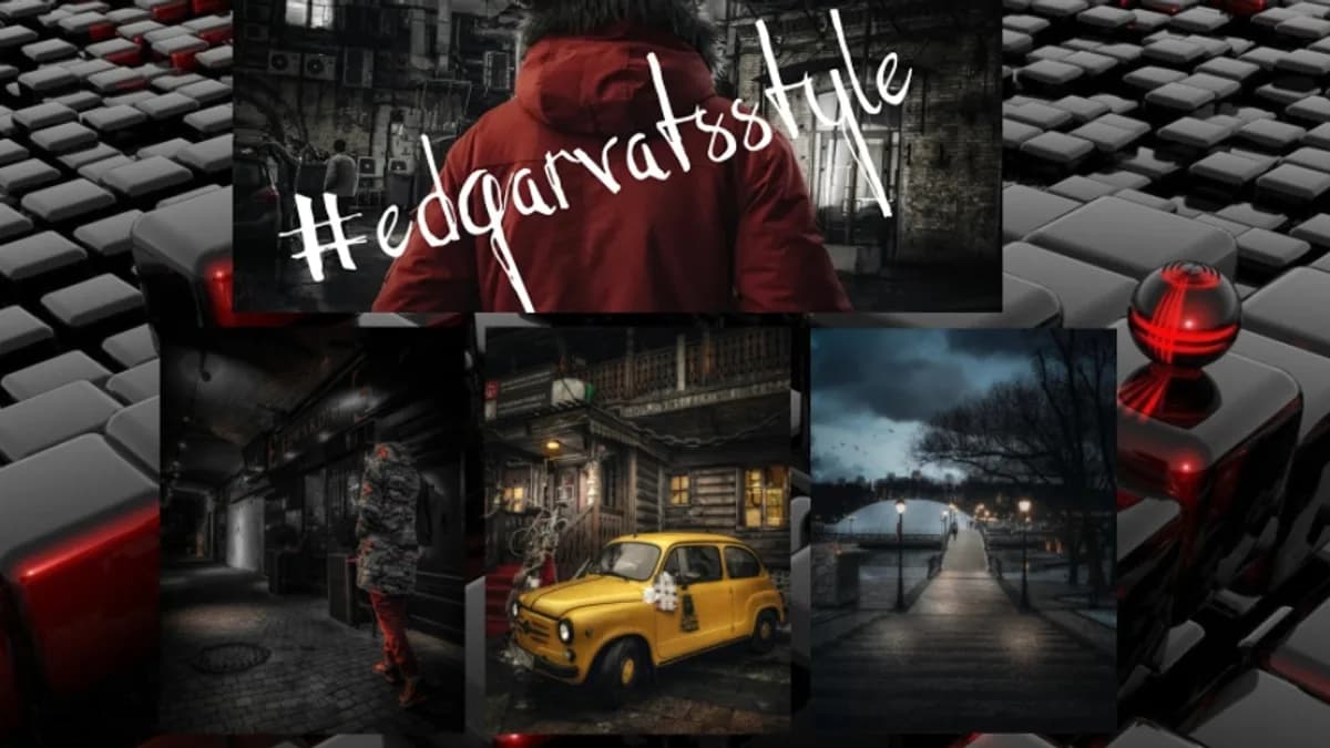 Обложка курса: Курс по обработке фото на смартфоне #Edgarvatsstyle 2.0 (Edgar Vats). Площадка: Складчина.biz